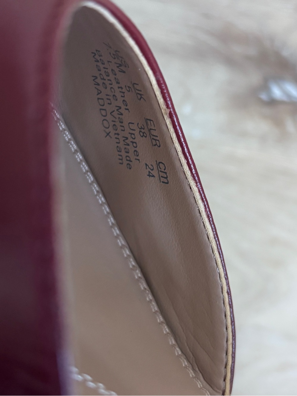 Naturalizer Red Maddox Ankle Strap Pointed Toe Pumps Size 7.5 - Picture 10 of 11